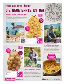 Sutterlüty Flugblatt woche 39 Seite 20: Ländle Kartoffeln festkochend oder vorwiegend festkochend €9,52