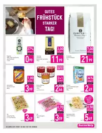 Sutterlüty Flugblatt woche 39 Seite 3: Ölz Linzer Schnitte €3,49, Bonne Maman Konfitüre €2,66