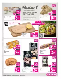 Sutterlüty Flugblatt woche 39 Seite 7: Metzgerei Walser Burenwurst €5,99, Metzgerei Broger Leberkäse Klassik €3,99