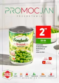 Market Jan gazetka Strona 2: Groszek Konserwowy Bonduelle €2,99