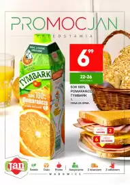 Market Jan gazetka Strona 9: PROMOCJAN PRZEDSTAWIA NOWE, WYGODNE OPAKOWANIE DO OSTAT KROPL 1936 TYMBARK SOK 100% Domarańcza