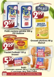 Delikatesy Paleo gazetka Strona 3: 鳳 Płatki 259 M Płatki Płatki owsiane górskie 500 g PZZ Stoisław POLSKA SIEĆ HANDLOWA