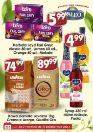 Delikatesy Paleo gazetka Strona 4: LOYD EARL GREY LOYD GOLSKA SIEĆ HANDLOWA 599 99 ALEO LOYD EARL GREY EARL GREY Herbata