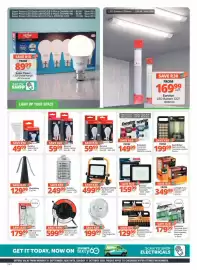 Checkers Hyper catalogue Page 6: Eurolux Desk Fan Rechargeable LED €199,99