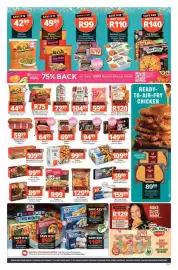 Checkers catalogue Page 7: Rainbow Simply Chicken Polony €72,99, McCain Slap Chips/Skinny Fries €49,99