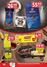 Top Market PSS Zgoda gazetka Strona 10: Kawa Rozpuszczalna Tchibo Exclusive €26,99, Zaprawa Cytrynowa Rolnik €2,99