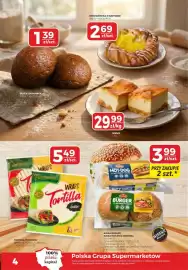 Top Market PSS Zgoda gazetka Strona 4: Bułka Burger, Bułka Hot-Dog Oskroba €3,99, Sernik €29,99