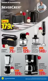 Lidl tilbudsavis Side 39: SILVERCREST Elkedel €179,00, SILVERCREST Kaffemaskine €199,00