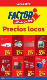 Folleto Ocine Página 6: Crelando - set de crochet €1,99, Super mario - mochila €2,99