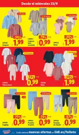 Folleto Ocine Página 4: Lupilu - pantalón de chandal €0,99, Lupilu - chaqueta €1,99