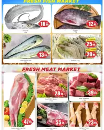 Amber catalogue Page 4: FRESH FISH MARKET Belt Fish /Kg Ambulance Fish /Kg 16.99 13.99 12.99 Tilapia /Kg Shrimps/Kg FRESH