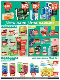 Checkers catalogue Page 17: Medirite Saline Spray 30ml & Mentho Vapour Rub 50g €90,00, Medirite Energy Syrup €59,99