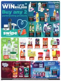 Checkers catalogue Page 20: Handy Andy Floor Cleaner €34,99, Cobra/Dettol/Tile/Floor Cleaner/Jik Multipurpose Cleaner €69,99