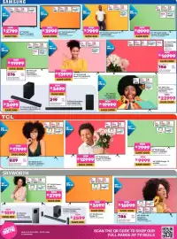 Game catalogue Page 4: 43" Full HD Smart TV €3.999,00, 85" QLED Smart Google TV €17.999,00
