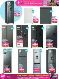 Game catalogue Page 6: Hisense 141 L Grey Chest Freezer €2.999,00, DEFY 90 L Bar Fridge White €2.199,00