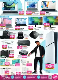Game catalogue Page 9: Lenovo laptop €10.999,00, Acer Aspire Lite Intel Celeron Processor €6.499,00