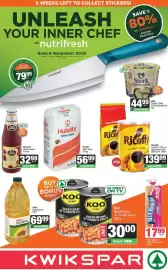 Spar catalogue Page 1: Hulett's White Sugar €56,99, Nescafé Ricoffy €139,99