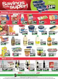 Spar catalogue Page 6: Clover Bliss Yoghurt Assorted €44,99, Hartlief Windhoek Salami €24,99