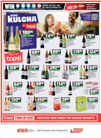 Spar catalogue Page 22: Krone Cap Classique €390,00, Nederburg Classic €450,00
