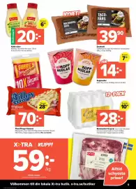 Coop Extra reklamblad vecka 40 Sida 5: Smaksatt €39,90, Pizza/Piroger flerpack €70,00