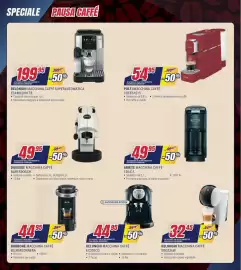 Volantino Trony settimana 38 Pagina 10: Delonghi macchina caffè EC201CD €44,95, Polti macchina caffè Coffeas15 €54,95