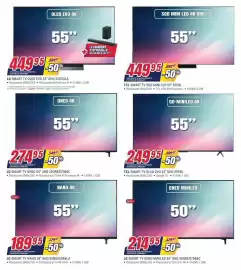 Volantino Trony settimana 38 Pagina 18: LG SMART TV NANO 55" UHD €189,95, LG SMART TV QNED 55" UHD 55QNED70B6C €274,95