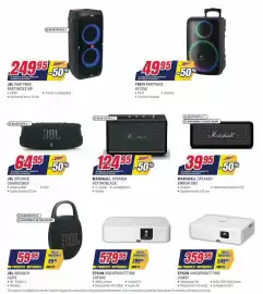 Volantino Trony settimana 38 Pagina 23: Marshall Speaker Acton3Black €124,95, Epson Videoproiettore COW01 €359,95