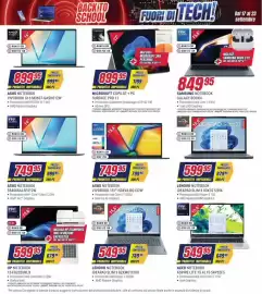 Volantino Trony settimana 38 Pagina 25: Microsoft Copilot + PC Surface Pro 11 €899,95, ASUS NOTEBOOK S5406SALSF312W €749,95