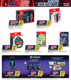 Volantino Trony settimana 38 Pagina 34: Nintendo doppio controller joy-con €11,95, Nintendo Gioco Leggende Pokemon Z-A €49,95