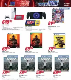 Volantino Trony settimana 38 Pagina 35: Sony console PS5 €649,95, Sony PS Portal Remote Player €229,95