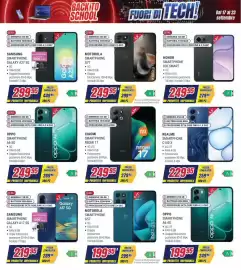 Volantino Trony settimana 38 Pagina 39: Xiaomi Smartphone Redmi 17 €249,95, Samsung Smartphone Galaxy A17 5G €219,95