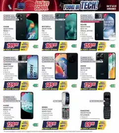 Volantino Trony settimana 38 Pagina 40: Xiaomi Smartphone Redmi 17 €199,95, Samsung smartphone Galaxy A17 €149,95