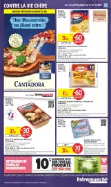 Catalogue Intermarché Express page 11: Paysan Breton Beurre Moulé Doux €3,99, Président Emmental Râpé Fondant €3,52