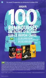 Catalogue Intermarché Express page 2: 2 Du mardi 29 septembre au dimanche 4 octobre 2026 JUSQU'À 100 REMBOURSÉS EN BONS