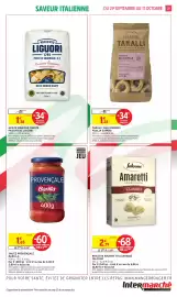 Catalogue Intermarché Hyper page 22: Falcone Amaretti Classique €2,79, Barilla Sauce Provençale €1,65