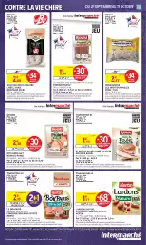 Catalogue Intermarché Hyper page 24: Herta Lardons Nature €1,77, MONIQUE RANOU Saucisson Sec €1,44
