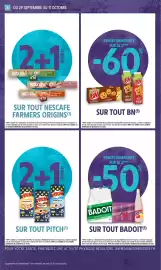 Catalogue Intermarché Hyper page 6: DU 29 SEPTEMBRE AU 11 OCTOBRE OFFERT* 2+1 NESCAFE FARMERS ORIGINS X10 Brazil LUNGO