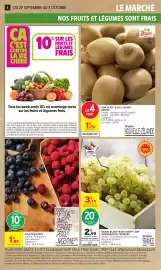 Catalogue Intermarché Hyper page 8: Zespri Kiwi €1,79, RAISIN BLANC ET/OU NOIR AOP INTERMARCHÉ TERROIRS €2,99