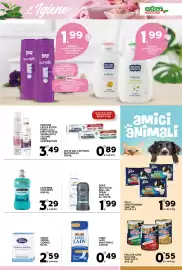 Volantino Extra Supermercati Pagina 15: Dove deo stick/roll on/spray €1,99, Lines Lady anatomico €0,49