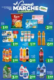 Volantino Extra Supermercati Pagina 3: San Benedetto bibite vari gusti €0,65, Yoga succhi vari gusti €1,00