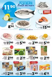 Volantino Extra Supermercati Pagina 8: Frosta Fishburger di merluzzo €1,99, Sammontana cono 5 stelle €3,49