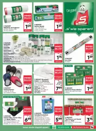 Maximarkt Flugblatt woche 39 Seite 19: S-Budget Batterien Power Alkaline €1,49, S-Budget Scheibenfrostschutz €5,99