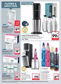 Maximarkt Flugblatt woche 39 Seite 22: CO2-Tauschzylinder €6,90, Filterkartuschen 1+3 Refill für Magnesium Water €19,99