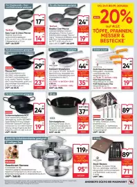 Maximarkt Flugblatt woche 39 Seite 23: RIESS Schnitzelpfanne €29,99, KELOmat Besteck-Set Classico €89,90