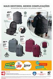 Folheto Continente semana 39 Página 56: Mochila de viagem underseat berg €34,99, Mochila de viagem underseat berg €49,99