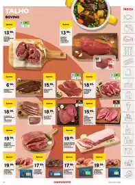 Folheto Continente semana 39 Página 13: Vazja de bovino america do sul €19,99, Fraldinha de bovino américa do sul €19,99