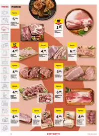 Folheto Continente semana 39 Página 14: Lombo de porco s/osso continente €5,29, Lombinhos de porco continente €6,99