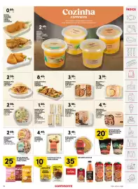 Folheto Continente semana 39 Página 19: Bifana no pão cozinha continente €2,99, Lasanha Bolonhesa Continente €4,49