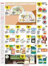 Folheto Continente semana 39 Página 20: Nos queijos da marca le rustique, Queijo alho/ ervas barrar boursin €2,49