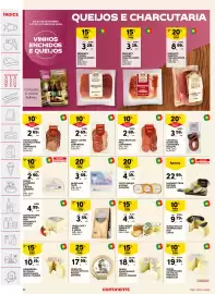 Folheto Continente semana 39 Página 22: Maranhão tripas natural da sertã €22,99, Queijo São Jorge 7 meses €3,59